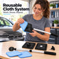 Dual Magnetic Car Windshield Cleaner | Streak-Free Auto Glass Cleaning Kit