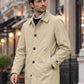 Men's Waterproof Mid-Length Trench Coat【FREE SHIPPING】