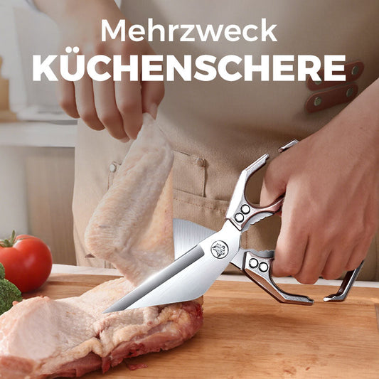 🔥Hot Sale 53% Rabatt🔥Multifunktionale Hochleistungs-Küchenschere💪✂️