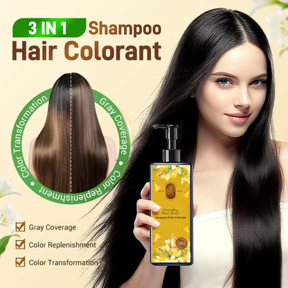 💥Limited-time offer💥Nourishing Plant-Based Hair Color🎁 Gift🎁 Hair dye brush