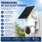 ☀️ Solar Überwachungskamera Außen 📷 Kabellose WLAN Kamera mit Niedrigem Stromverbrauch – Für Haus, Garten & Hof