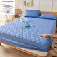 🛌✨ Wasserdichte Wattierte Matratzenauflage & Kissenbezüge Set – Atmungsaktiv, pflegeleicht & allergenarm 💦
