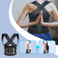 📢 50% OFF! 🧍 Adjustable Posture Support Brace – 4 Support Bars, 3D Lumbar Pad & Breathable Anti-Slip Fit