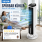 Tragbarer USB-Turmventilator mit 3 Geschwindigkeitsstufen