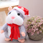 Imitate Everything Instantly! Talking Hamster Plush Toy