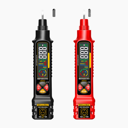 ⚡ Intelligenter Spannungsprüfstift – Berührungslos, AC/DC Spannungsmessung, Leitungsprüfung & LED-Taschenlampe 🔍