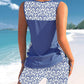 🏖️ Sommer-Sale 43% Rabatt 🏝️🩱Zweiteiliger Tankini– hochtailliert mit Bandeau-Top – perfekt für den Strand👙
