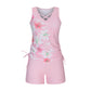 🏖️ Sommer-Sale 43% Rabatt 🏝️🩱Zweiteiliger Tankini– hochtailliert mit Bandeau-Top – perfekt für den Strand👙