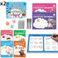 Wiederverwendbares Malbuch mit Rillen für Kinder