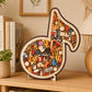 📢📢50 % Rabatt!!🥳💞 50K+ VERKAUFT! ⚡🧩Holzpuzzle in Form einer Musiknote