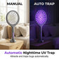 🔥【Limitierte Auflage – 49 % Rabatt】✨Mosquito Zapper – Elektrischer 2-in-1-Mückenklatscher, wiederaufladbarer USB-Insektenklatscher mit 3000 V und drehbarem Kopf, elektrischer Mückenschutz für Haus/Balkon/Garten/Camping