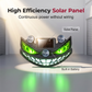 ☀️ Solar Teufelssauge LED Auto-Warnlicht – Vibrationssensor, USB & Solar-Aufladung, Universelle Passform
