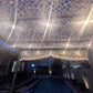 Verstärktes Tarnnetz für Terrassenpergola und Pavillon