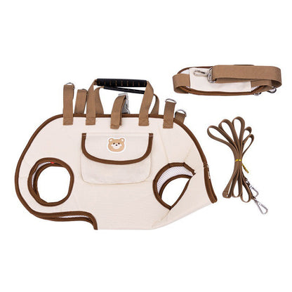 🐶 LIMITED‑TIME 50% OFF! 🐾 Portable Breathable Pet Carrier Sling & Backpack – Spine Support & Multi-Way Comfort 🐕