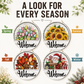 🍂 Magnetic Welcome Sign – 16PCS Seasonal Front Door Decorations