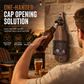 Retro Wall-Mounted Bottle Opener with Cap Catcher